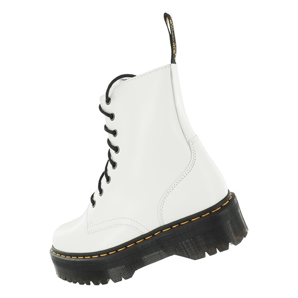 Dr. Marten Jadon Polished Smooth Leather Platform Boots - Picture 6 of 9